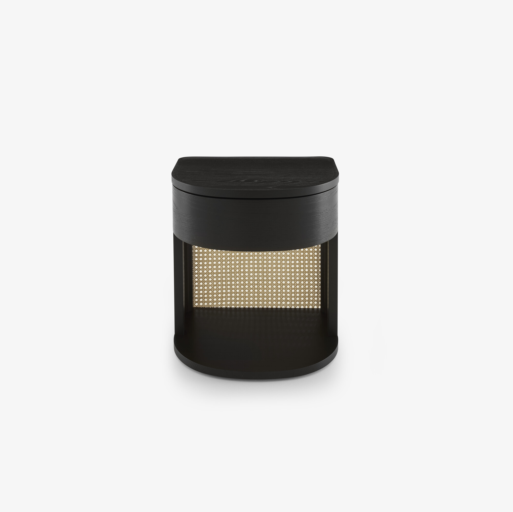 Tambour Bedside table