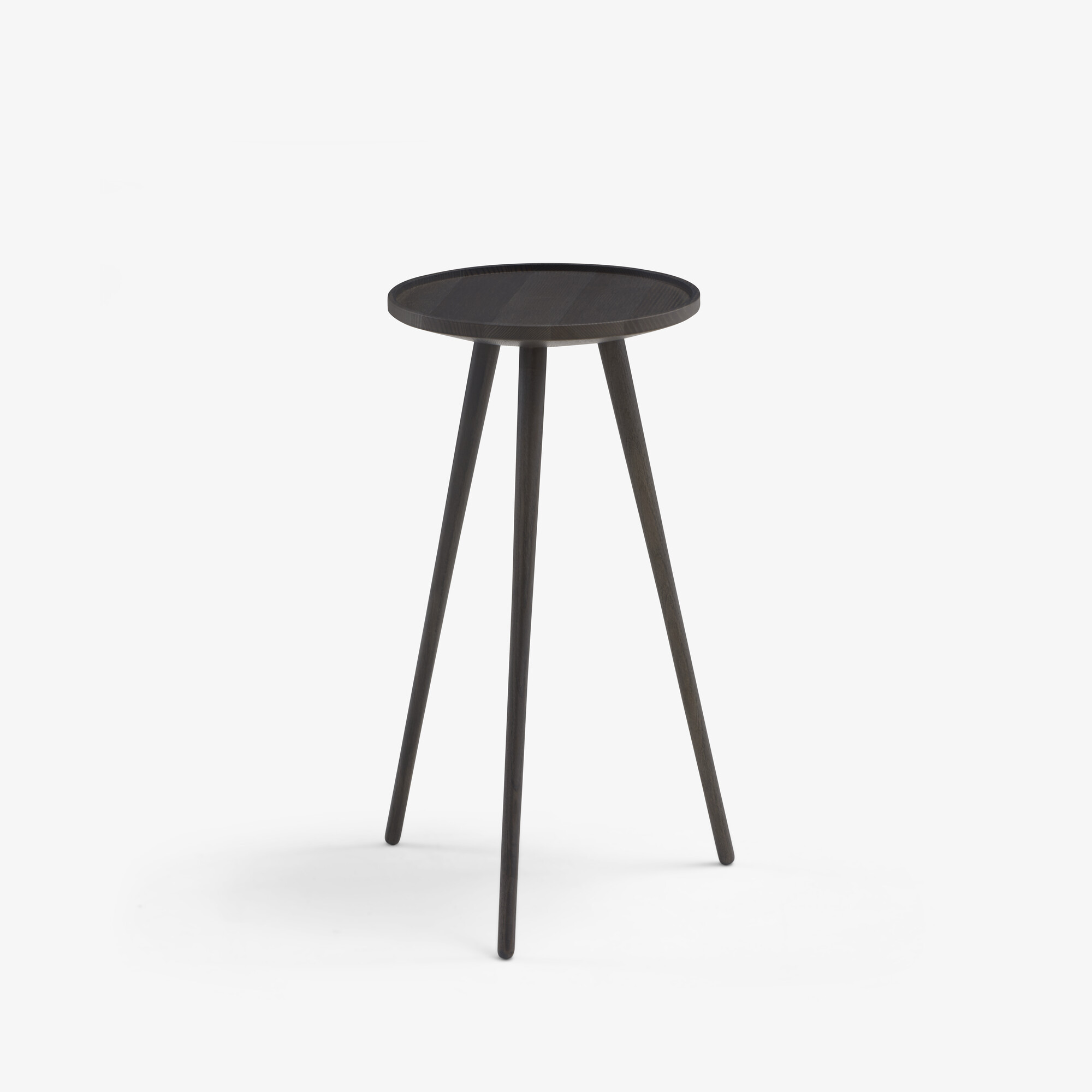 Linden Occasional table small anthracite stained ash