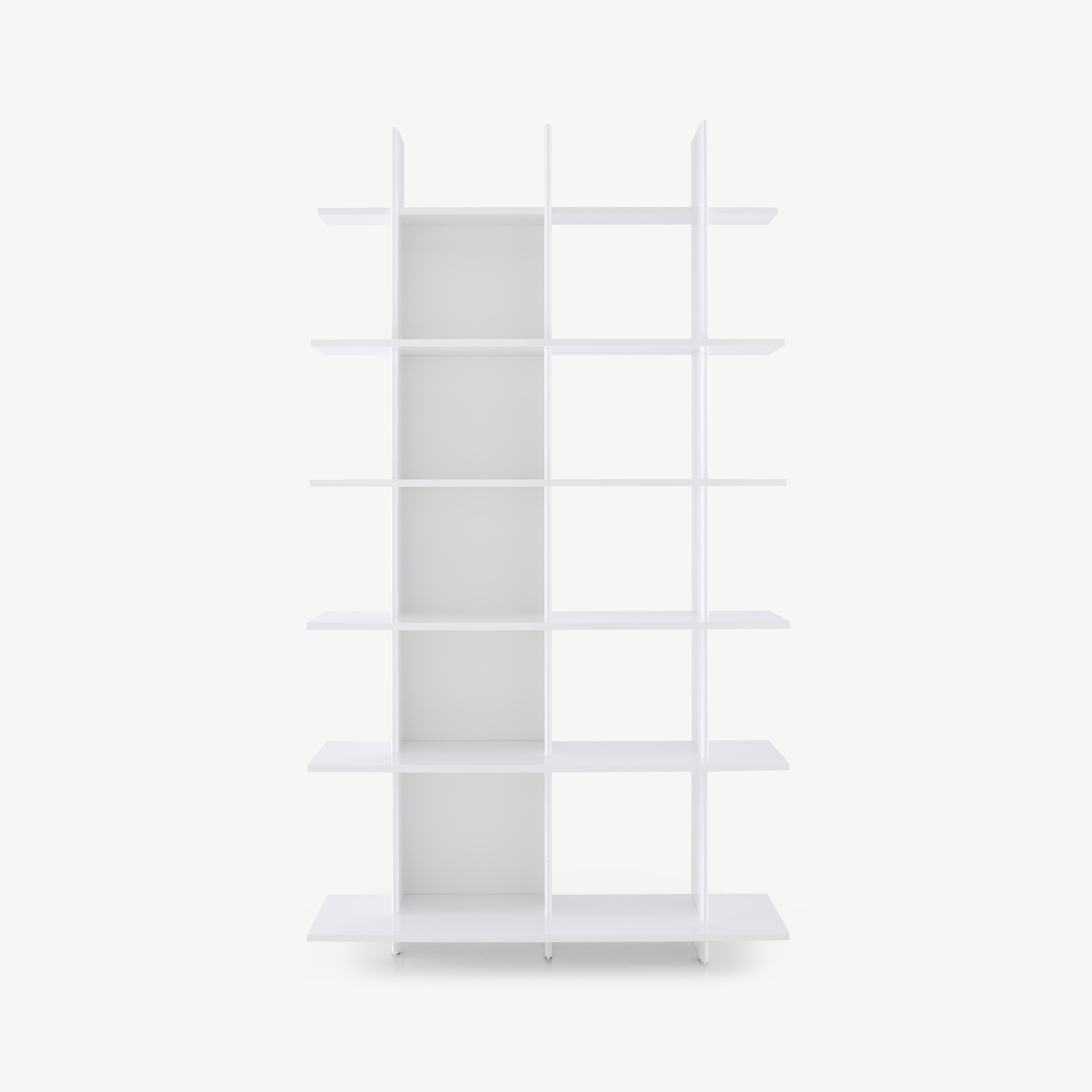 Alliteration Single shelving unit white lacquer