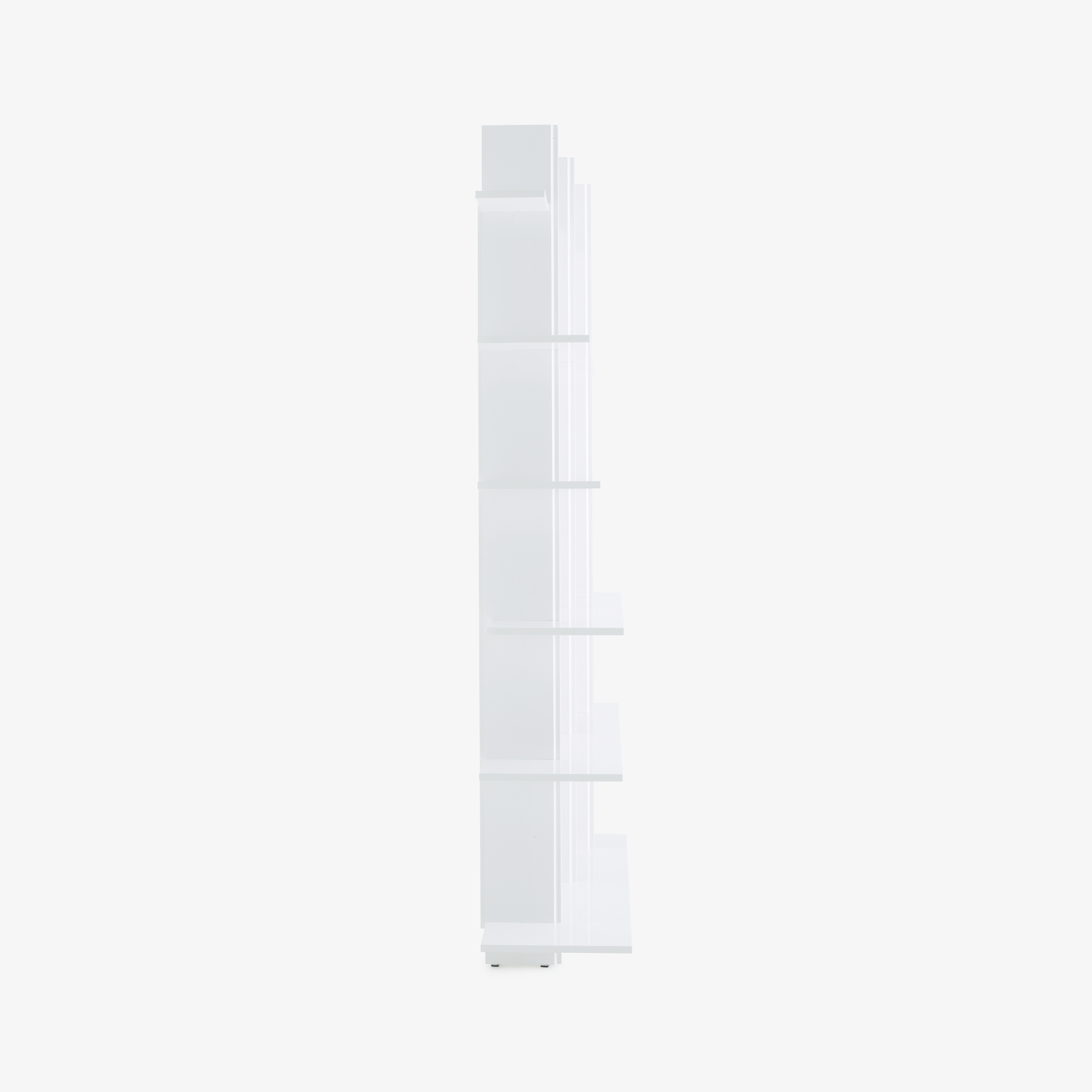 Alliteration Single shelving unit white lacquer